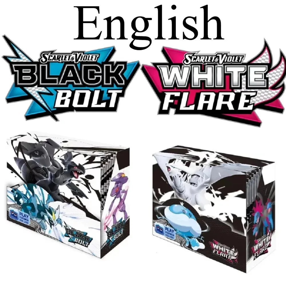 Board Game Eleven - 360pcs English Pokemon Card Black Bolt