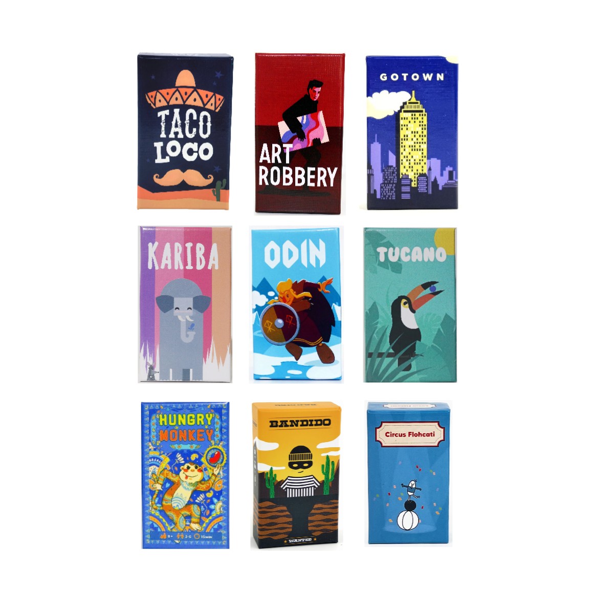 Board Game Logo - NEW Hot Games - Tucano |