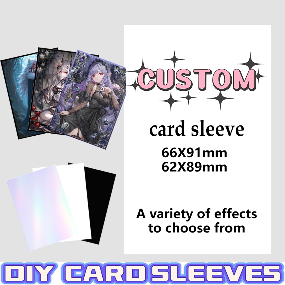 Board Game Illustration - Custom Card sleeves 62x89/66x91 mm Foil/Regular