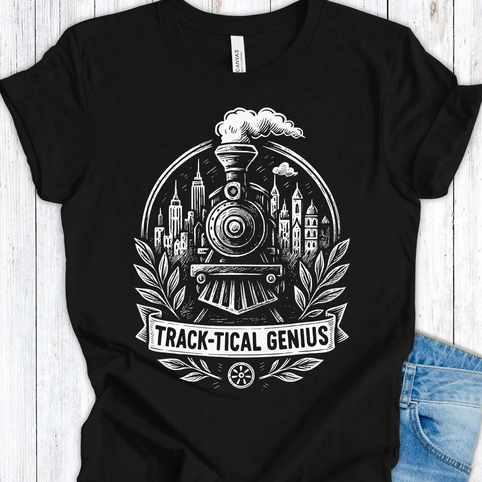 Board Game Steam - Track tical Genius Vintage Steam Train