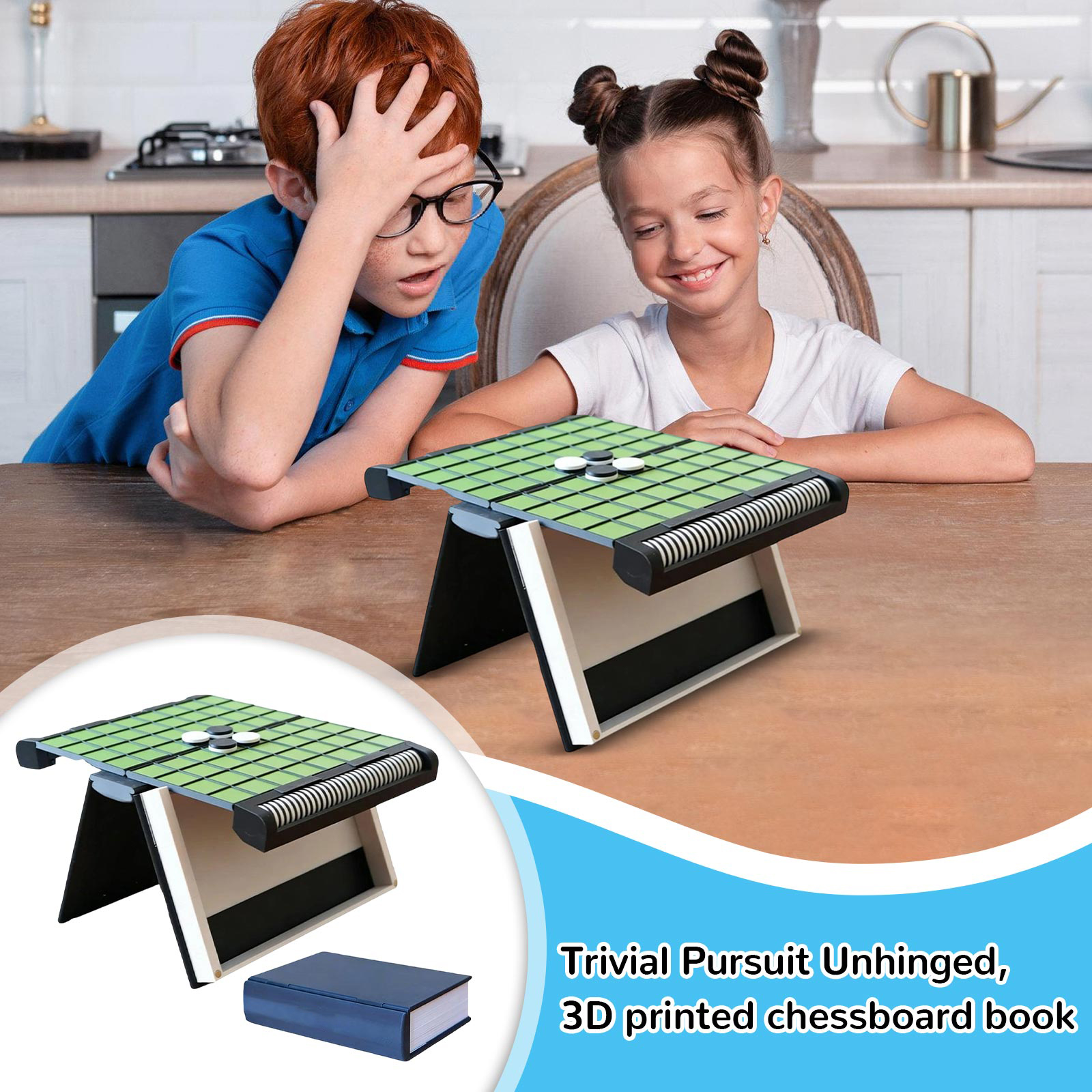 Strategy Board Game - 3D Printed Board Book, Board Game