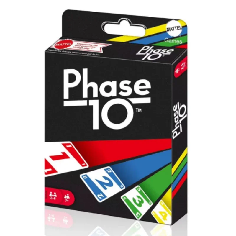 Board Game Illustration - 2026 New selling Phase 10 Kartenspiel,