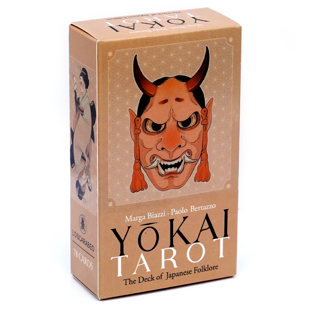 Board Game Illustration - Yokai Tarot Deck 78 Pcs Cards