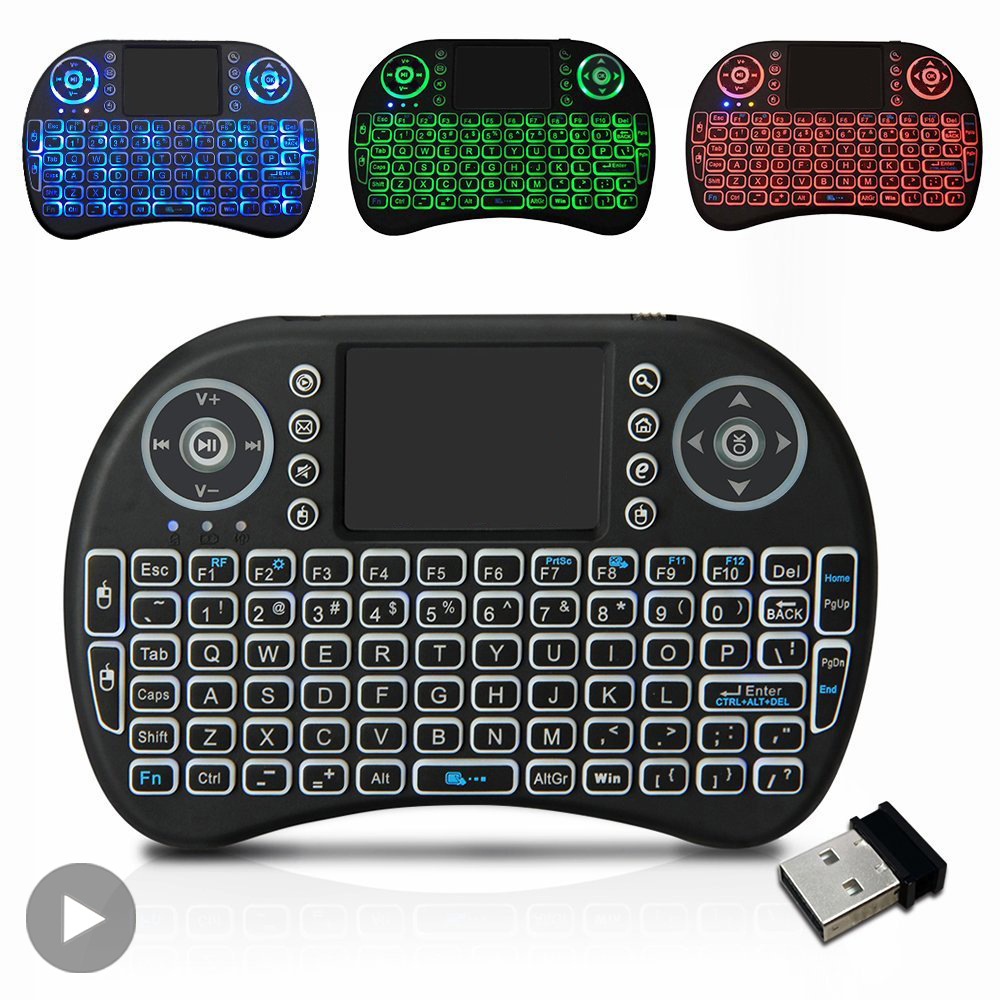 Board Game Journal - Backlit Mini Wireless Keyboard Spanish French