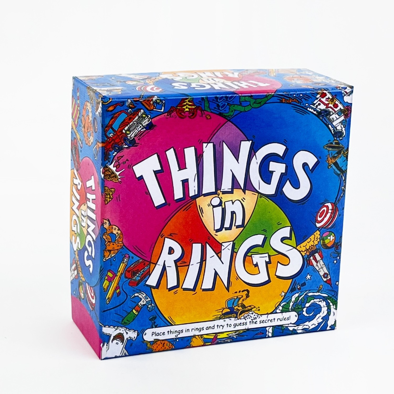Things In Rings Family Card Li - Board Game Logo ulasan dan harga