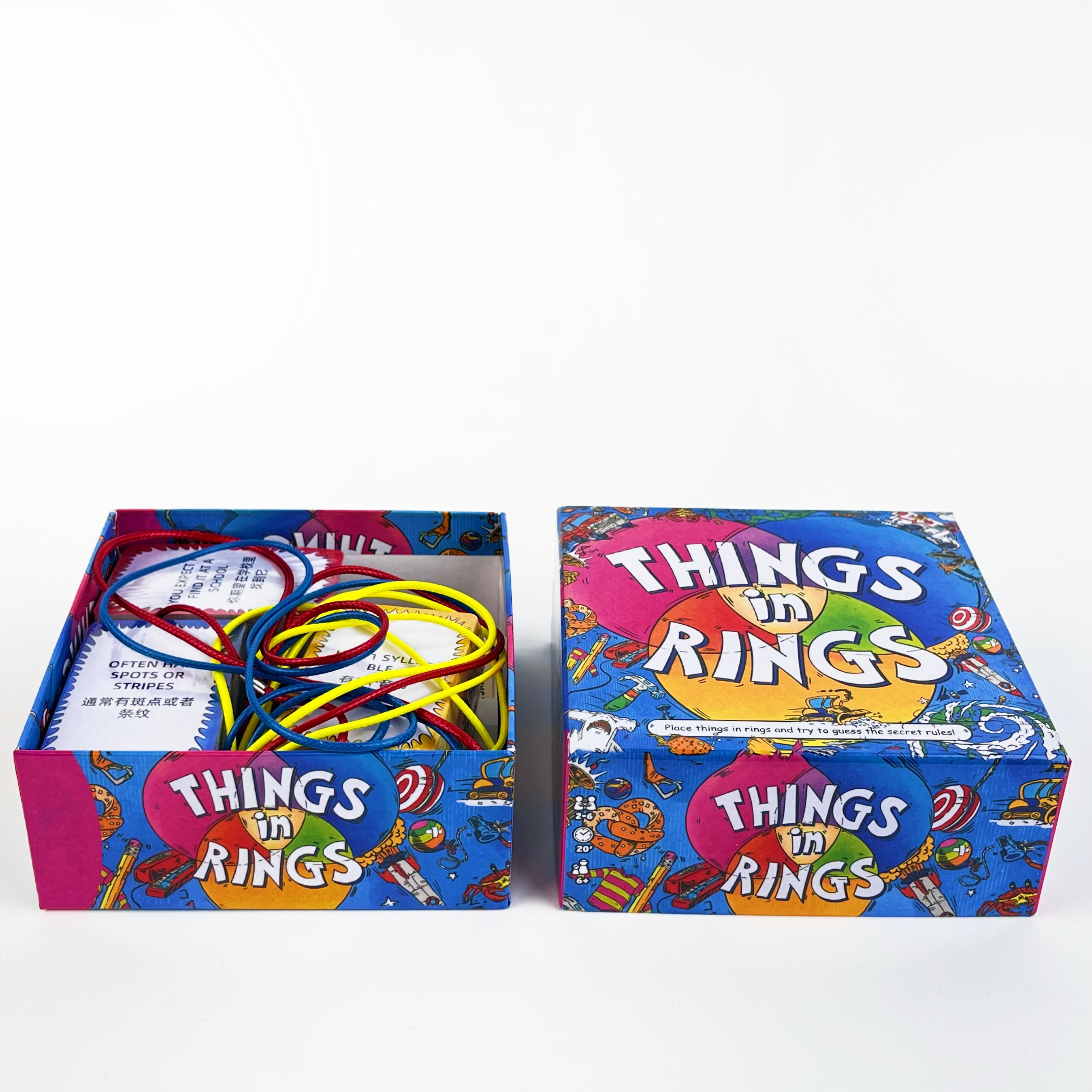 Things In Rings Family Card Li - Board Game Logo ulasan dan harga
