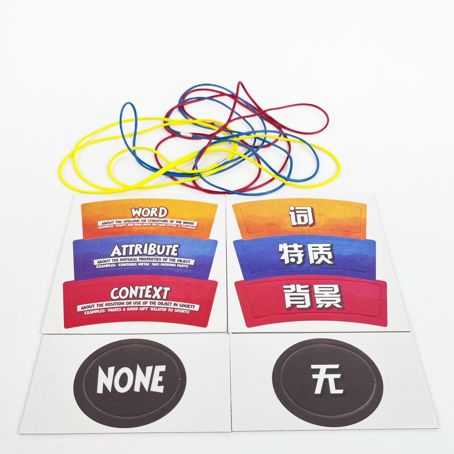 Things In Rings Family Card Li - Board Game Logo ulasan dan harga