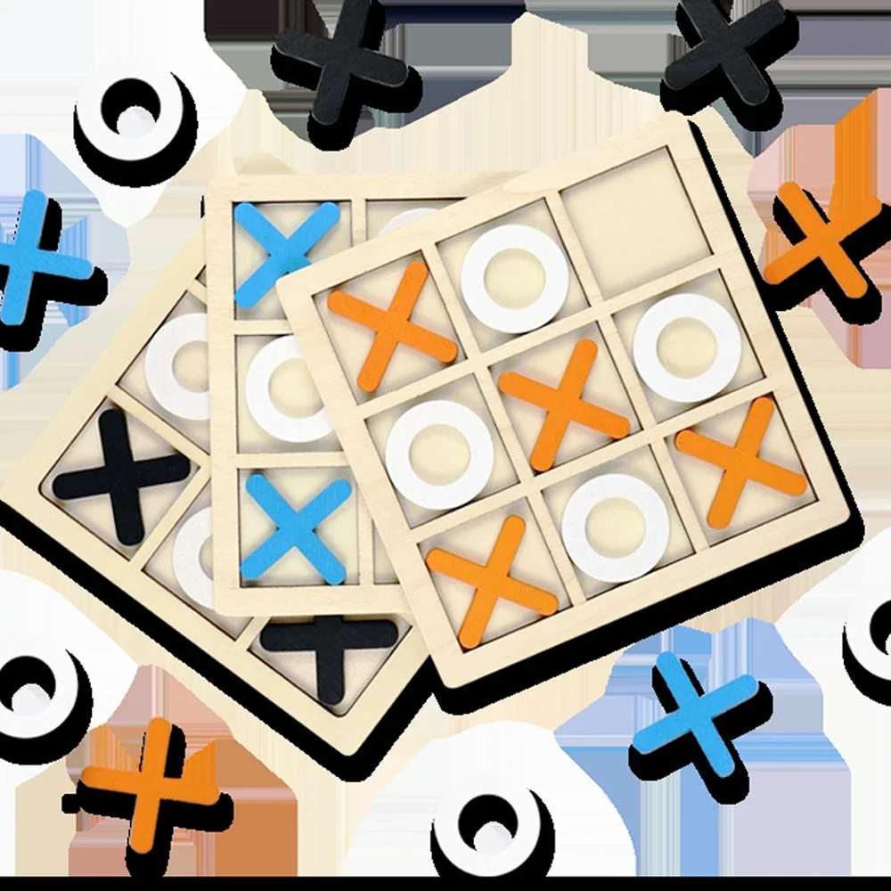 Wooden XO Tic Tac Toe Game Min - Board Game Recommendation ulasan dan harga
