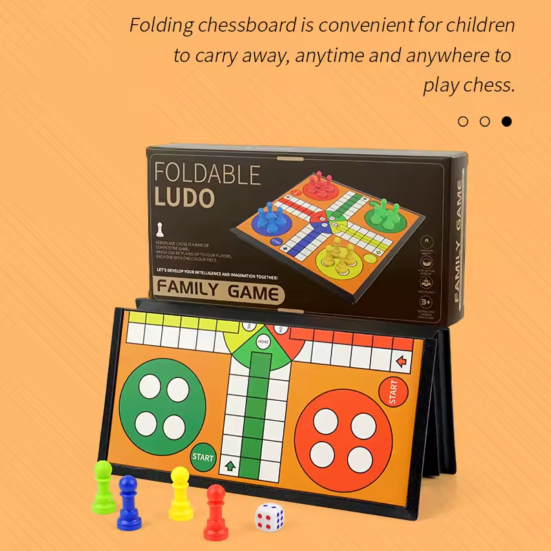 Ludo Game Set Strategy Game Pa - Strategy Board Game ulasan dan harga