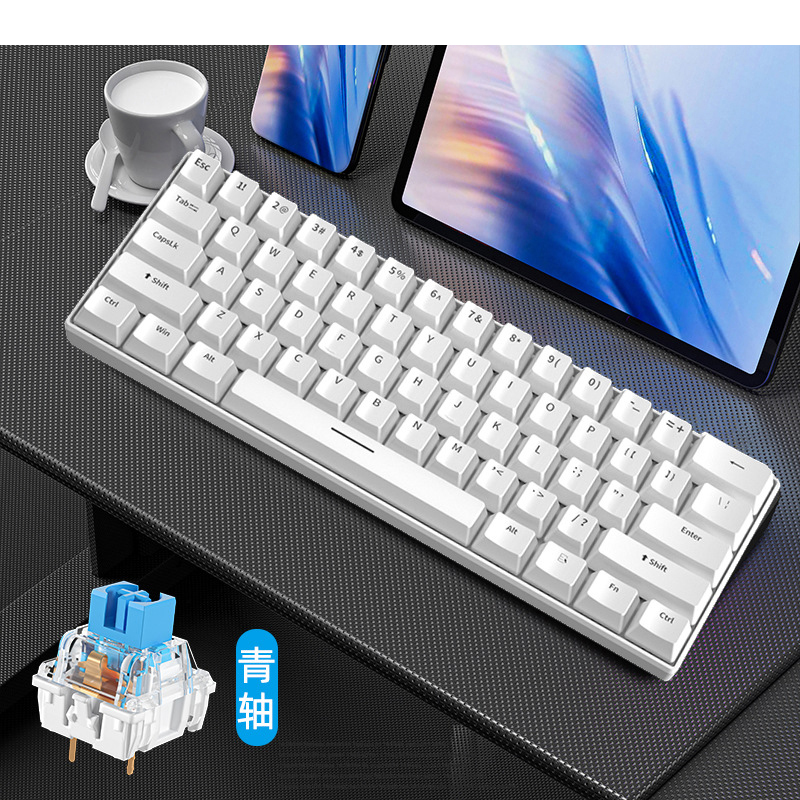 Gaming keyboard white mechanic - Board Game Journal ulasan dan harga