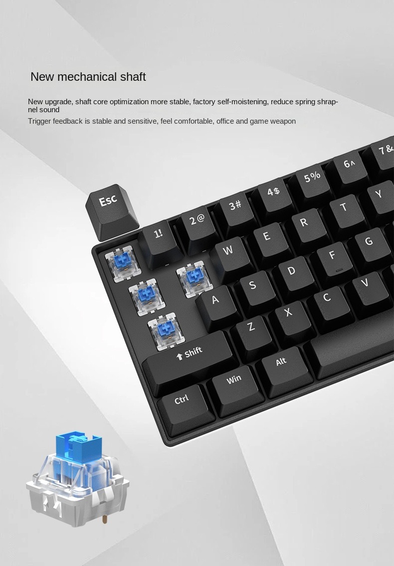 Gaming keyboard white mechanic - Board Game Journal ulasan dan harga