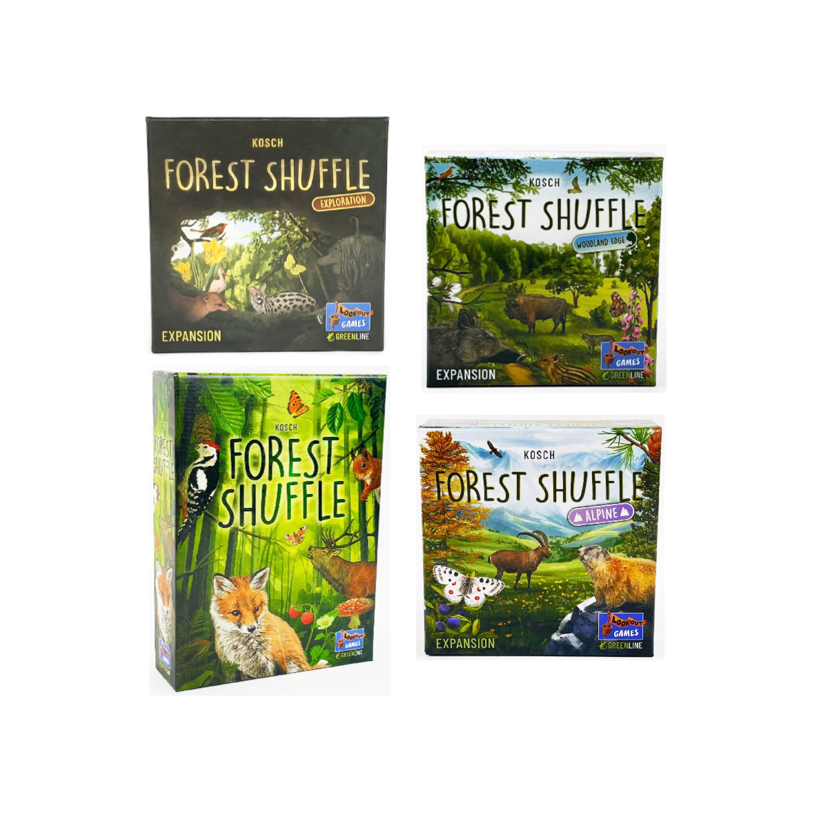 Forest Shuffle Card Game - Cle - Board Game Sequence ulasan dan harga