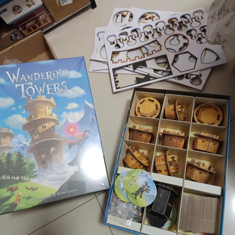 Wandering Towers Strategy Boar - Strategy Board Game ulasan dan harga