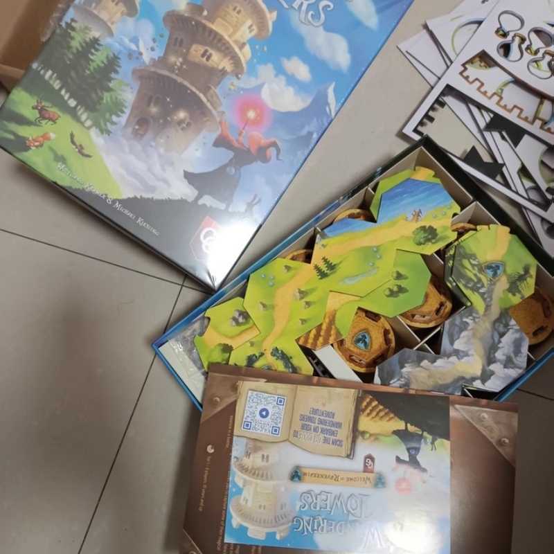Wandering Towers Strategy Boar - Strategy Board Game ulasan dan harga