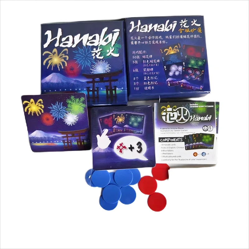 Hanabi Cooperative Card Game | - Board Game Sequence ulasan dan harga