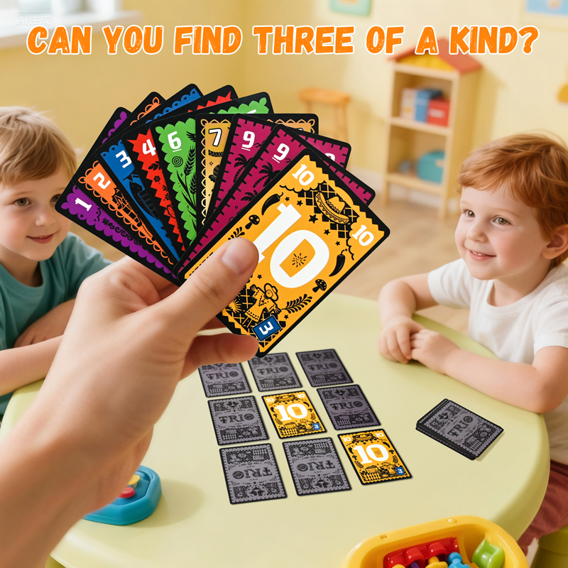 Strategic Card Board Game TRIO - Strategy Board Game ulasan dan harga
