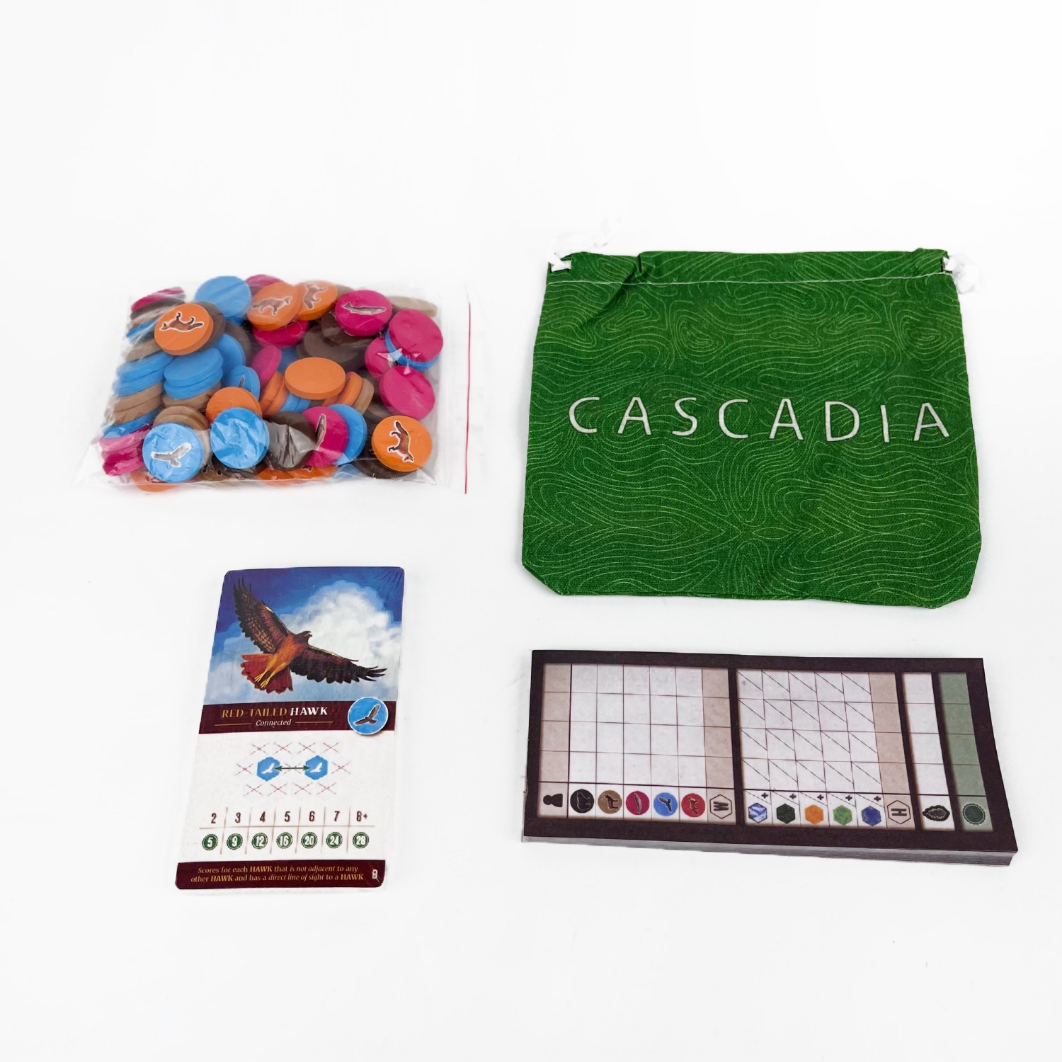 Cascadia Boardgame |  Base Gam - Board Game Sequence ulasan dan harga