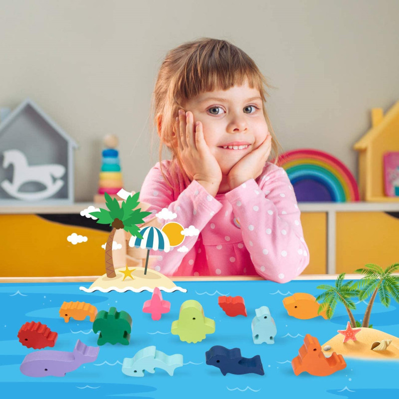 New Children Montessori Wooden - Board Game Recommendation ulasan dan harga