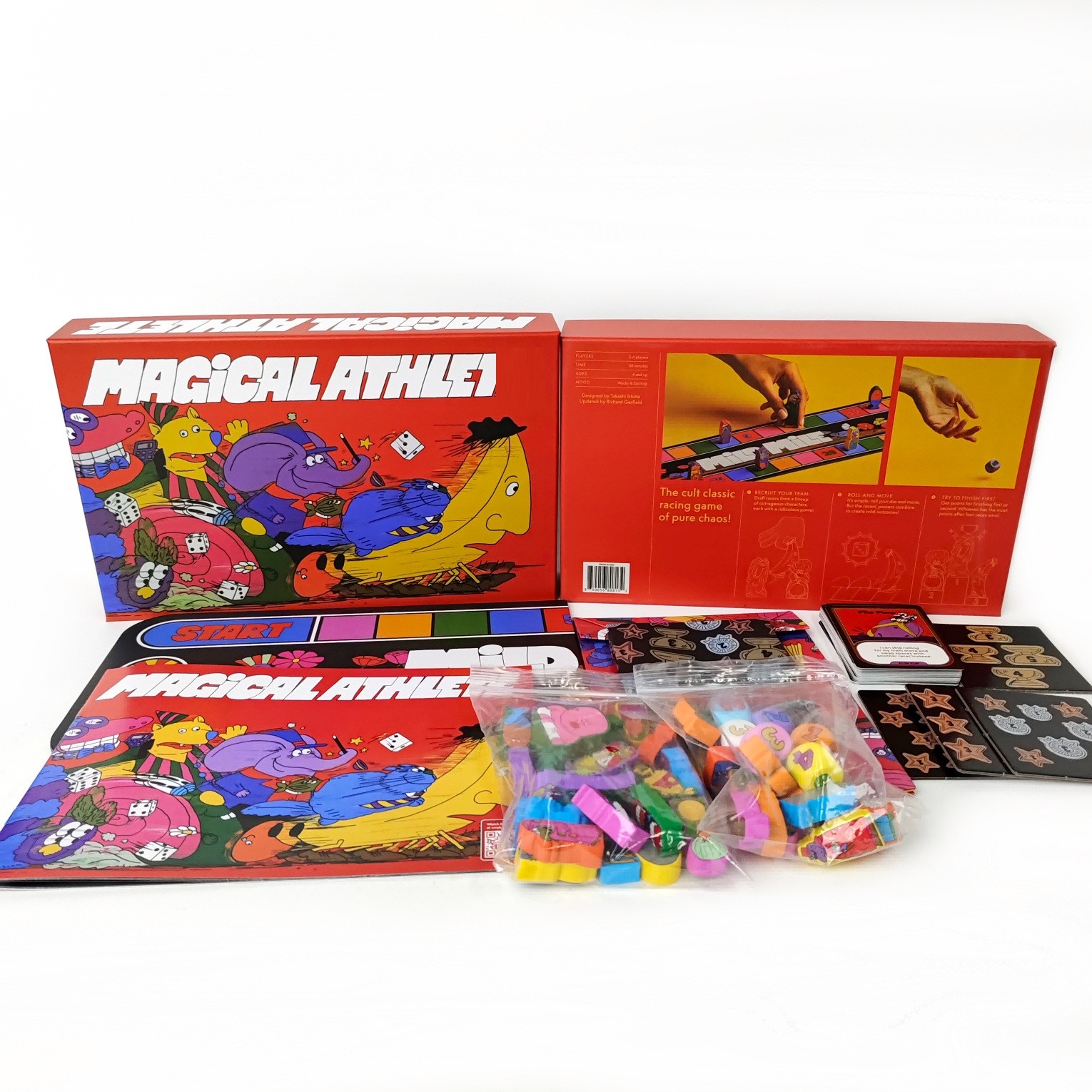 MAGICAL ATHLETE Card Game Part - Strategy Board Game ulasan dan harga