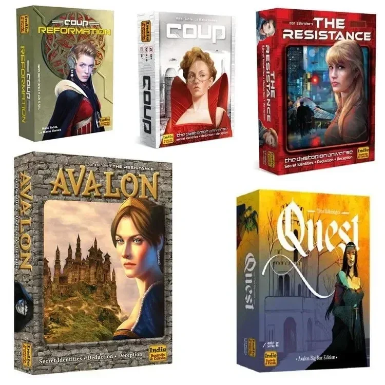 Board game The Resistance Aval - Board Game Sequence ulasan dan harga