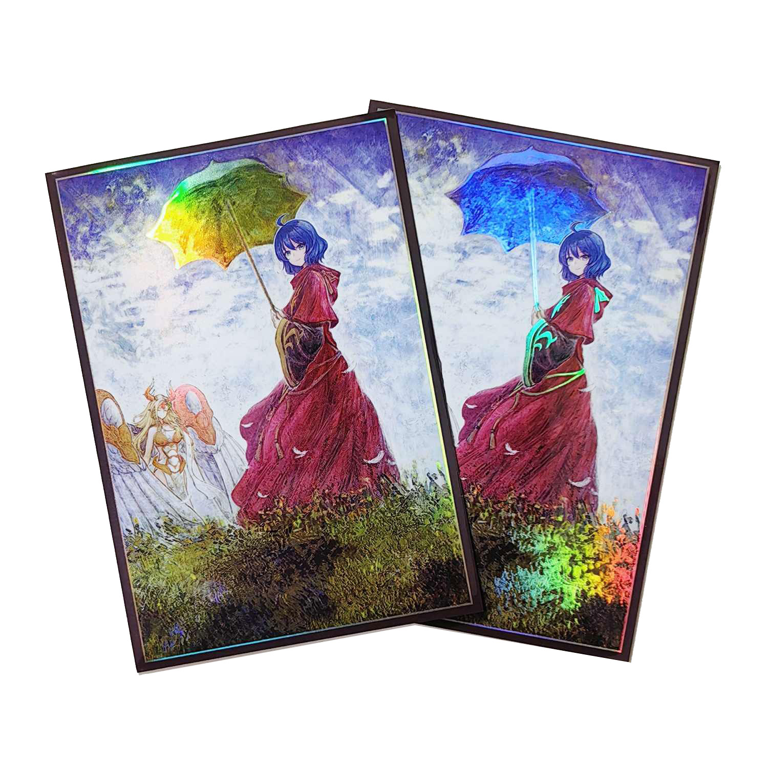 63x90mm 50PCS Holographic Card - Board Game Illustration ulasan dan harga