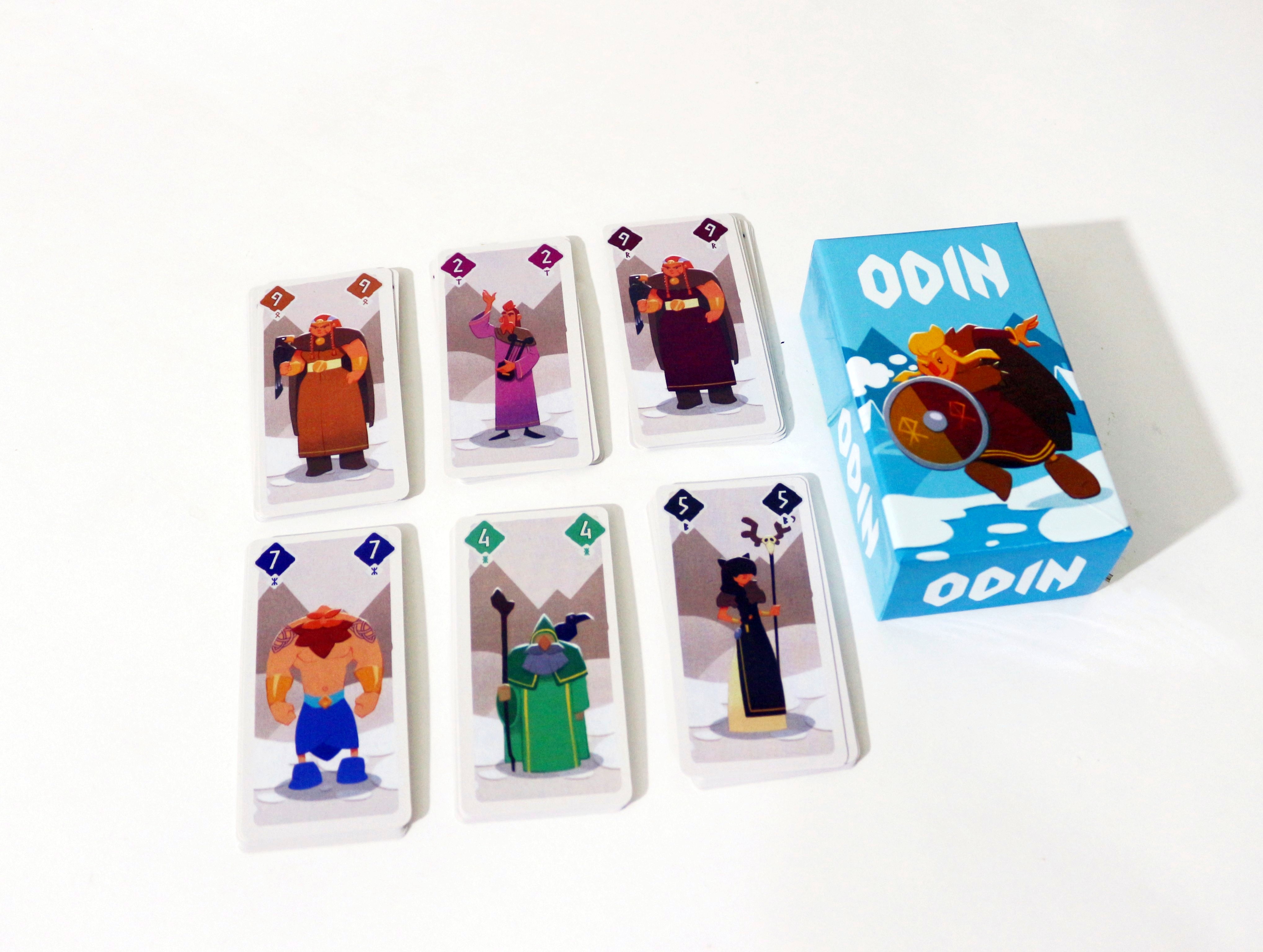 Odin | Card Game | 2-6 Players - Board Game Logo ulasan dan harga