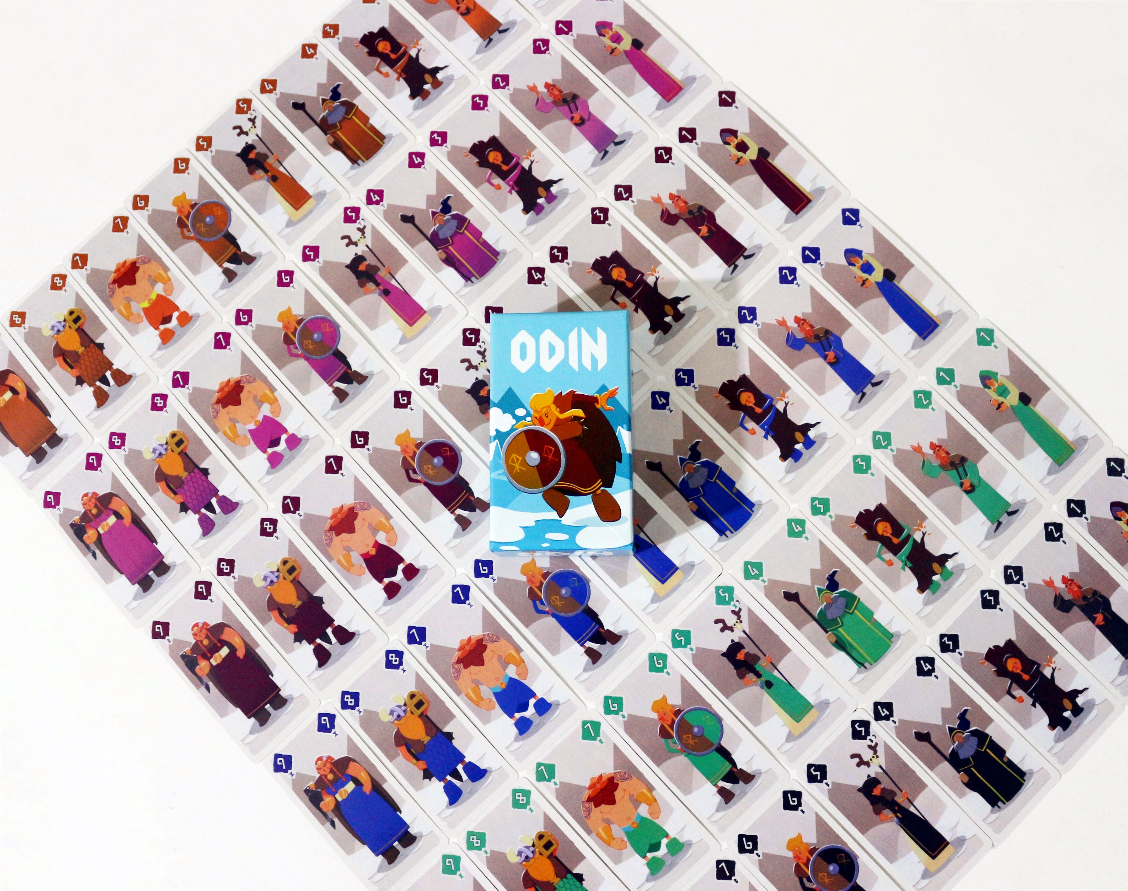 Odin | Card Game | 2-6 Players - Board Game Logo ulasan dan harga