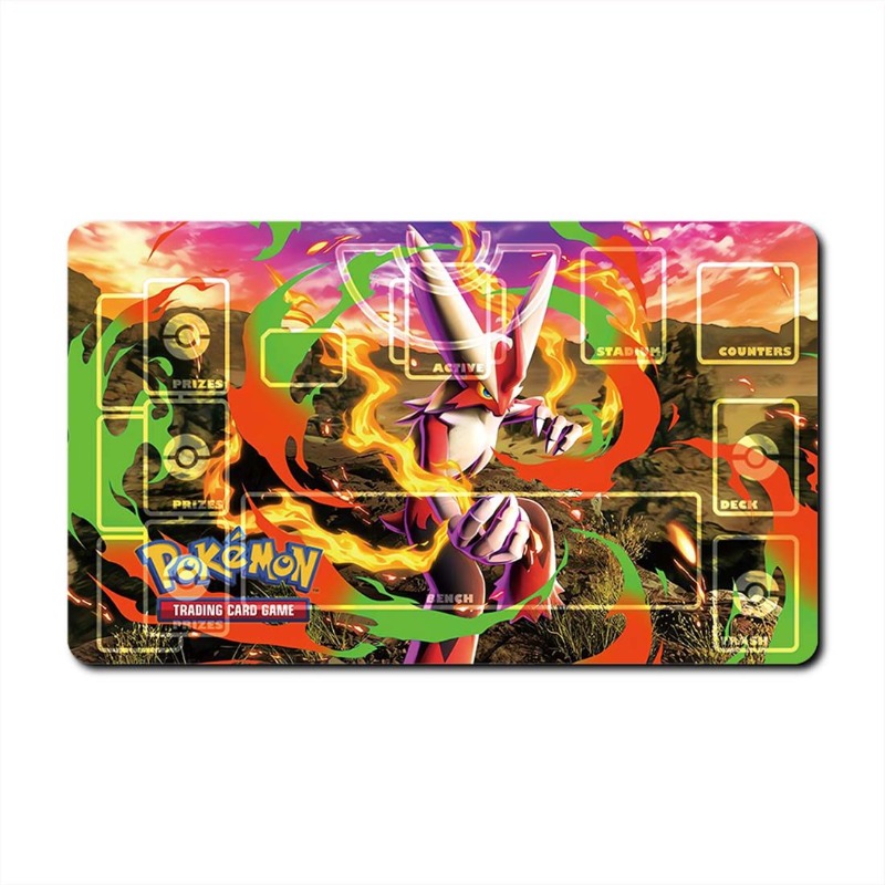 600x350mm PTCG Mew MegaChariza - Board Game China ulasan dan harga