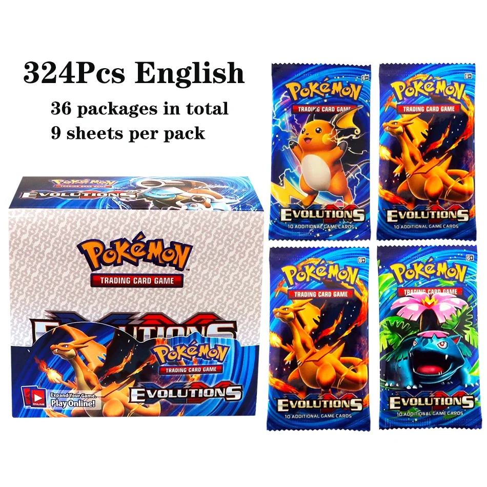 324Pcs Pokemon Cards TCG: Sun  - Board Game Eleven ulasan dan harga