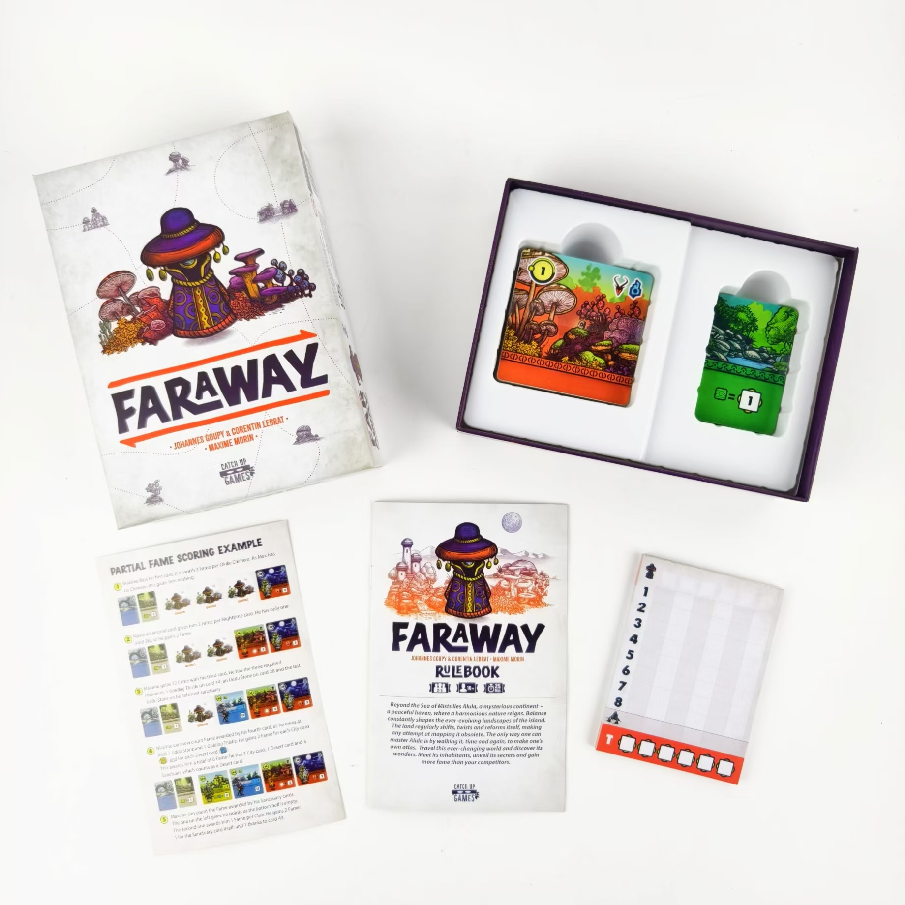 Faraway Board Game 2-6 Players - Board Game Sequence ulasan dan harga