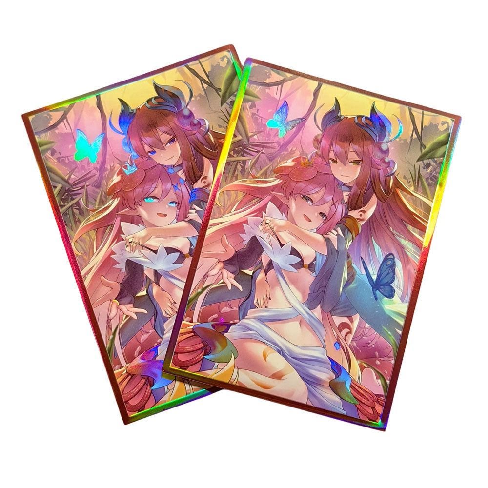 63x90mm 50PCS Holographic Card - Board Game Illustration ulasan dan harga