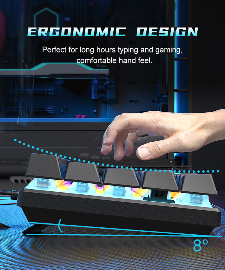 Teclado mecanico 60% gaming ke - Board Game Journal ulasan dan harga