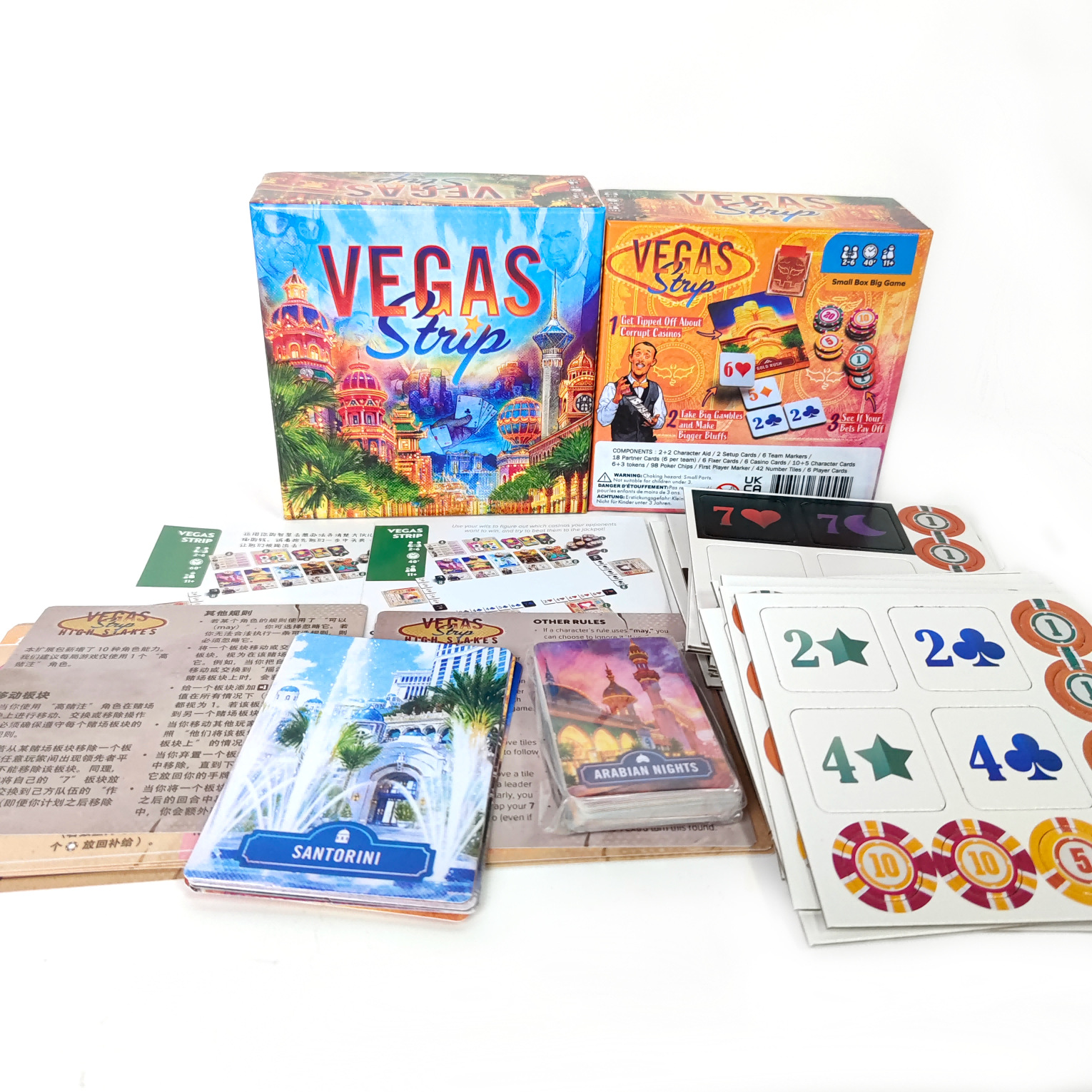 Vegas Strip Board Game  - Bluf - Board Game Sequence ulasan dan harga