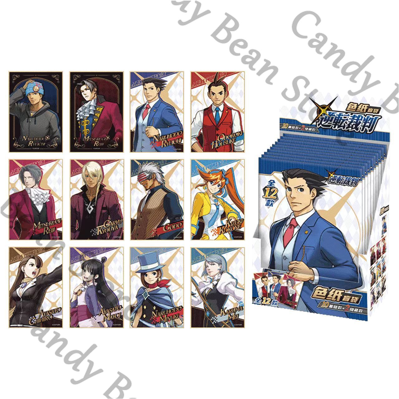 Genuine Anime Ace Attorney Mil - Board Game Illustration ulasan dan harga