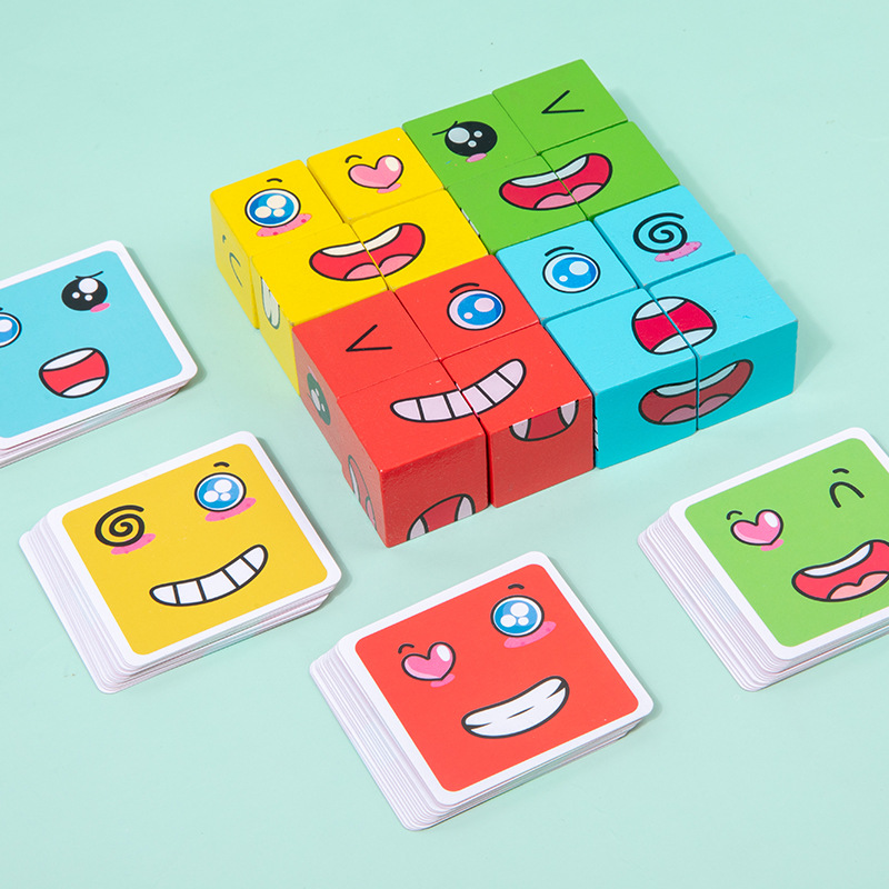 1Pcs Expressions Matching Puzz - Board Game Recommendation ulasan dan harga