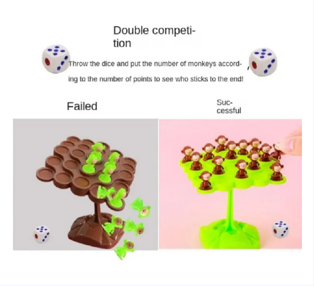 Monkey Balance Tree Focus Bala - Board Game Recommendation ulasan dan harga