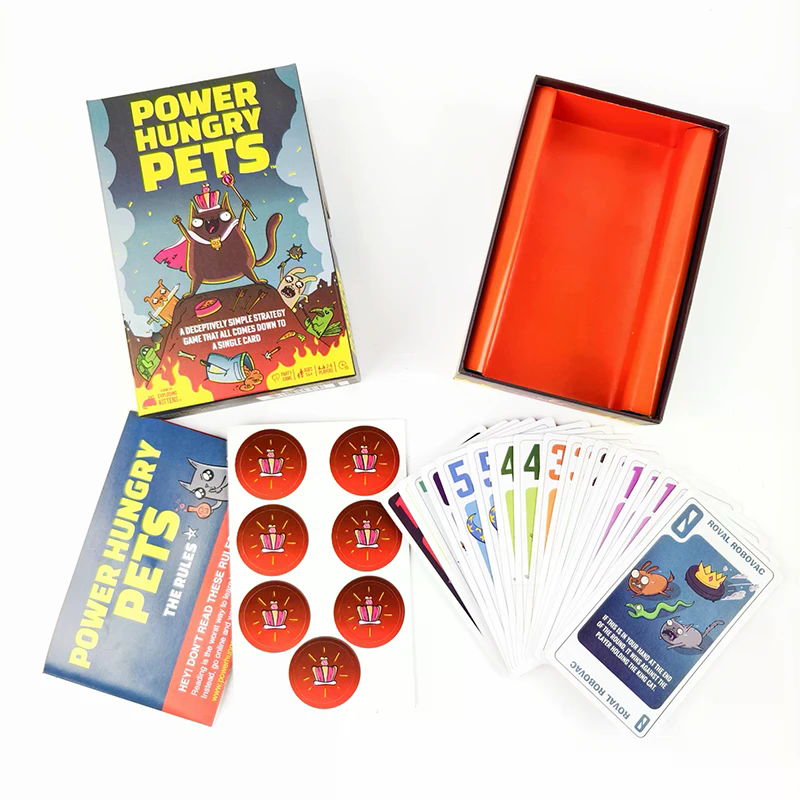 Power Hungry Pets Card Game Fa - Strategy Board Game ulasan dan harga