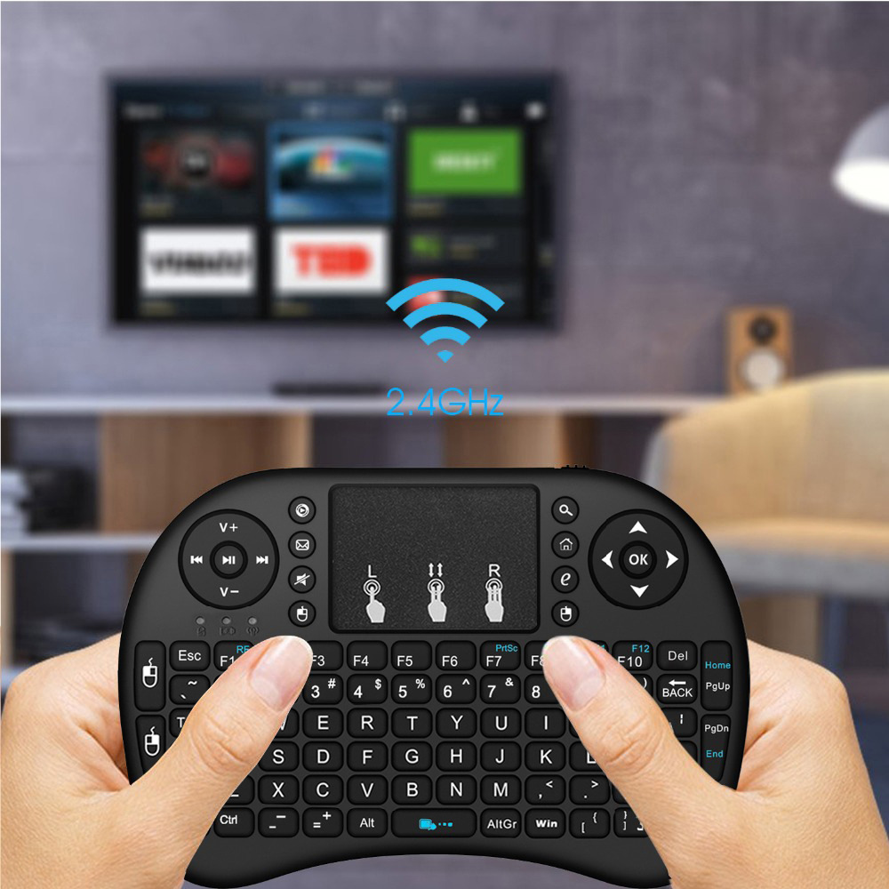 Backlit Mini Wireless Keyboard - Board Game Journal ulasan dan harga