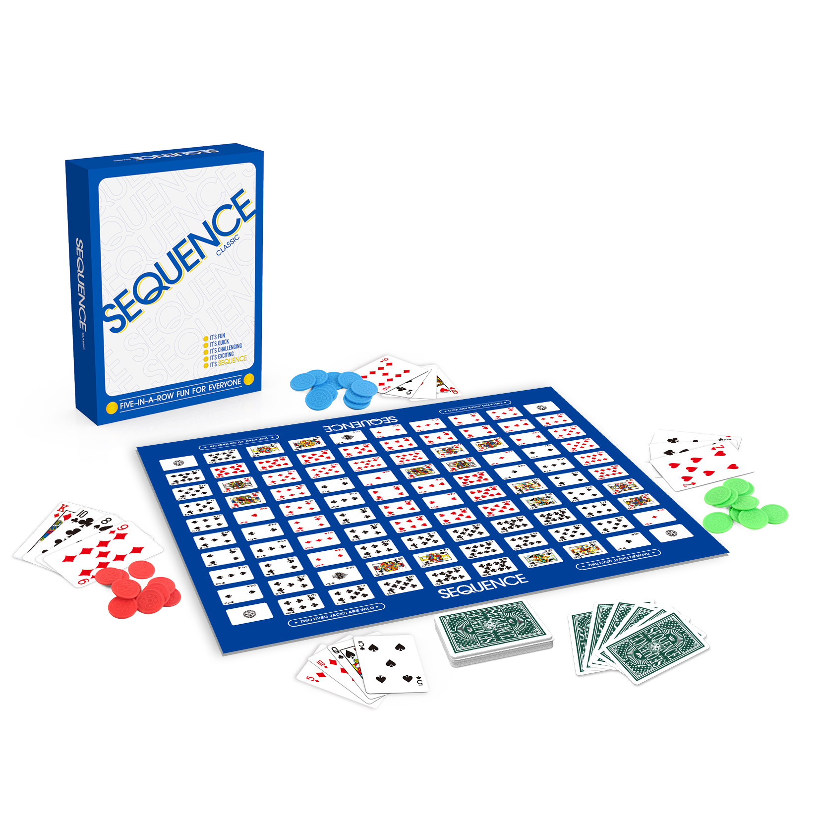 Sequence classic(new version)  - Board Game Sequence ulasan dan harga