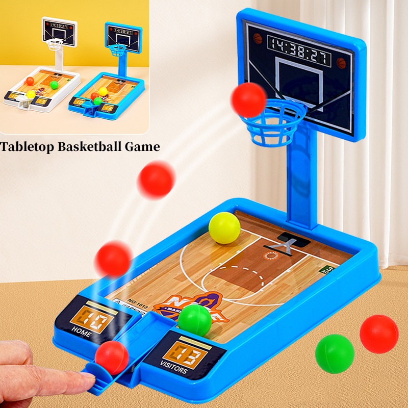 Mini Basketball Finger Shootin - Board Game Logo ulasan dan harga