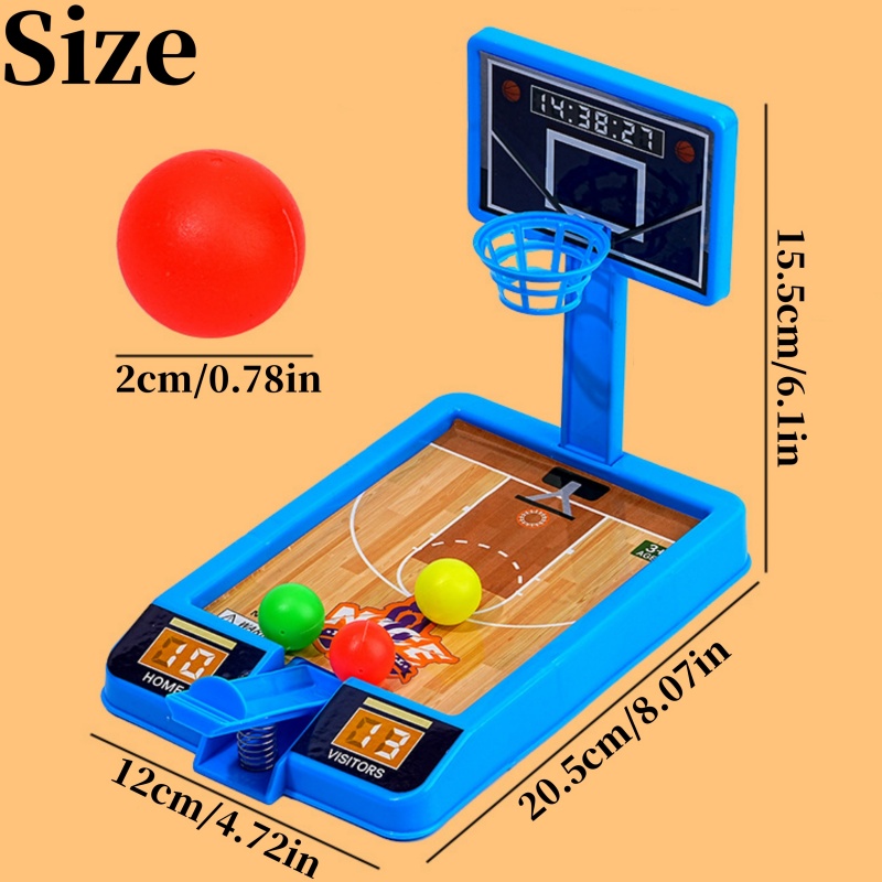 Mini Basketball Finger Shootin - Board Game Logo ulasan dan harga