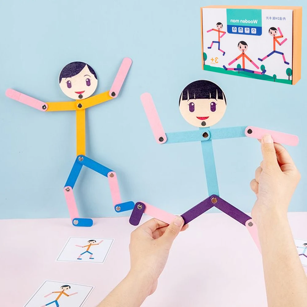 Sport Wooden Man Material DIY  - Board Game Recommendation ulasan dan harga